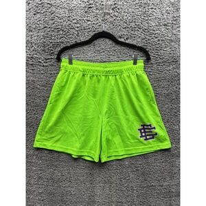 Eric Emanuel EE Elastic Waist Mesh Basic Pull On Short Gecko Mens Size L